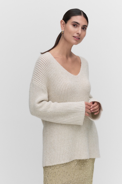Mila knit LIGHT BEIGE