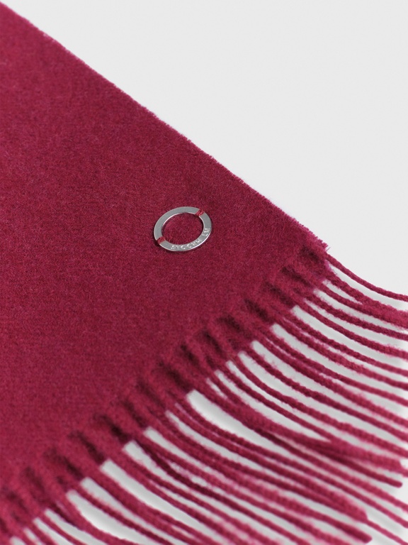 Emma wool scarf BURGUNDY