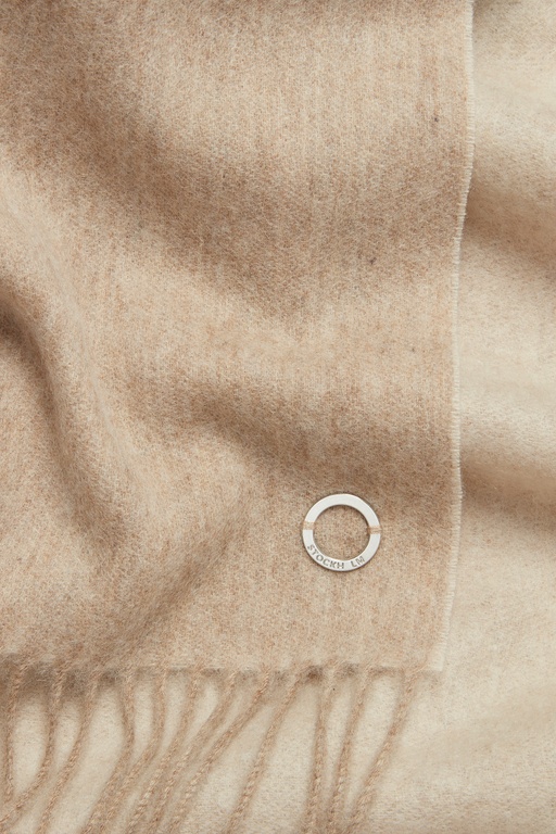 Emma wool scarf TAUPE MELANGE