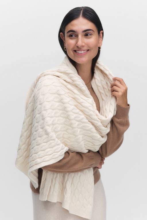 Melissa scarf OFFWHITE