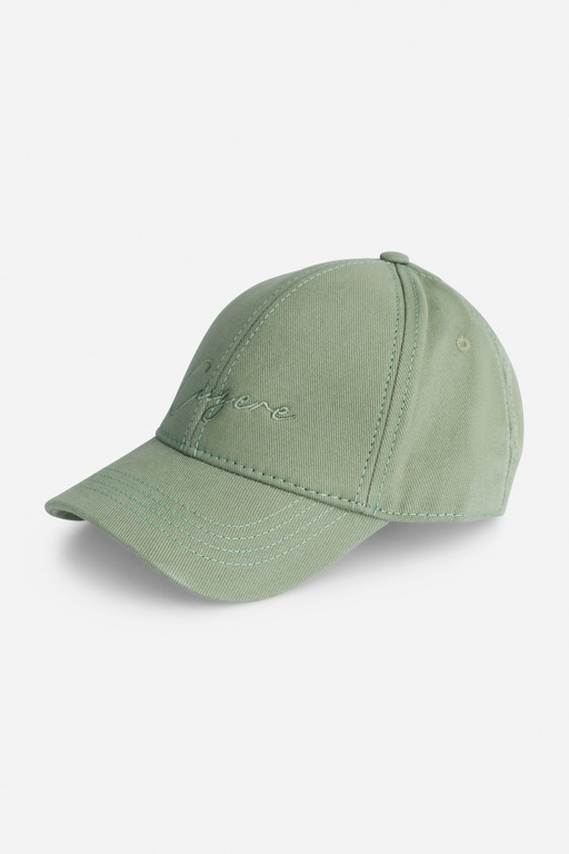 Nohr embroided cap GREEN