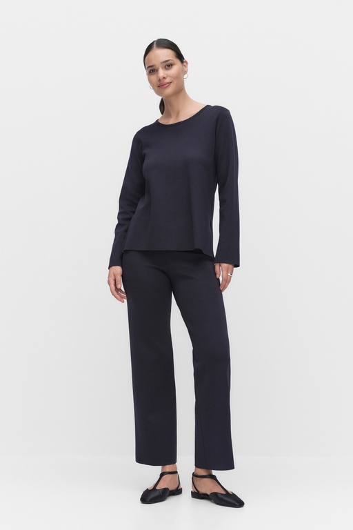 Nova knitted trousers NIGHT SKY