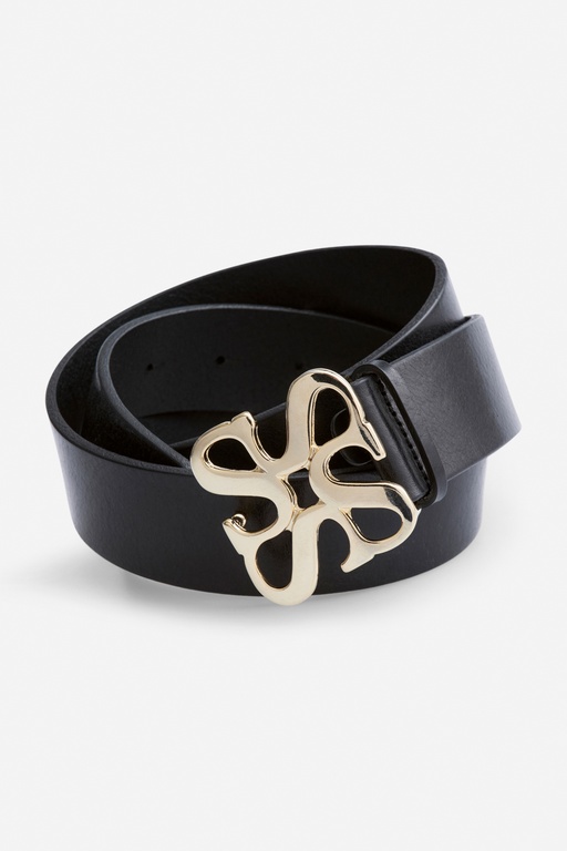 Stockh lm signature belt Stockh lm signature belt BLACK
