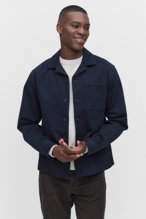 Owen overshirt DARK NAVY