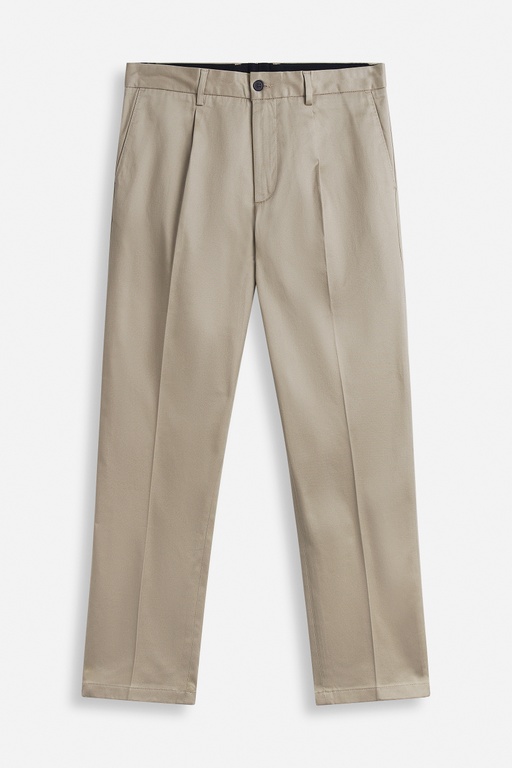 Samuel twill trousers BEIGE