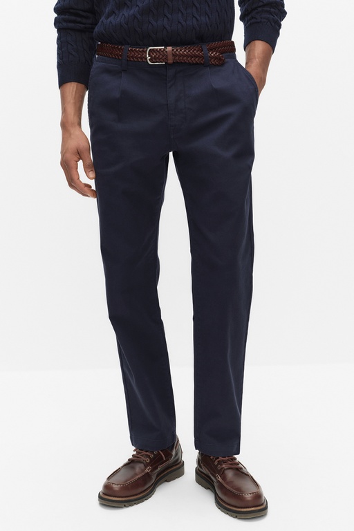 Nick structure chinos DARK NAVY