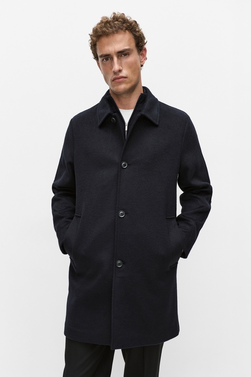 Kevin wool coat Kevin wool coat DARK NAVY