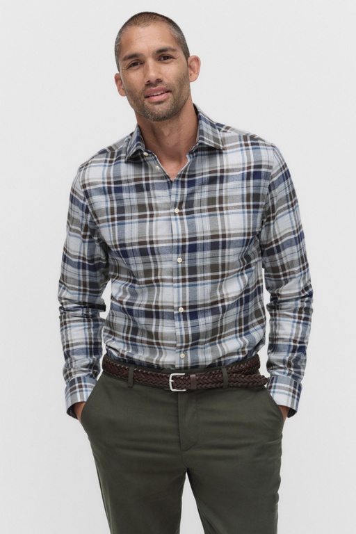 James check shirt GREY CHECK