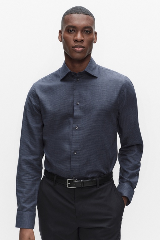 Sander check shirt Sander check shirt BLUE CHECK