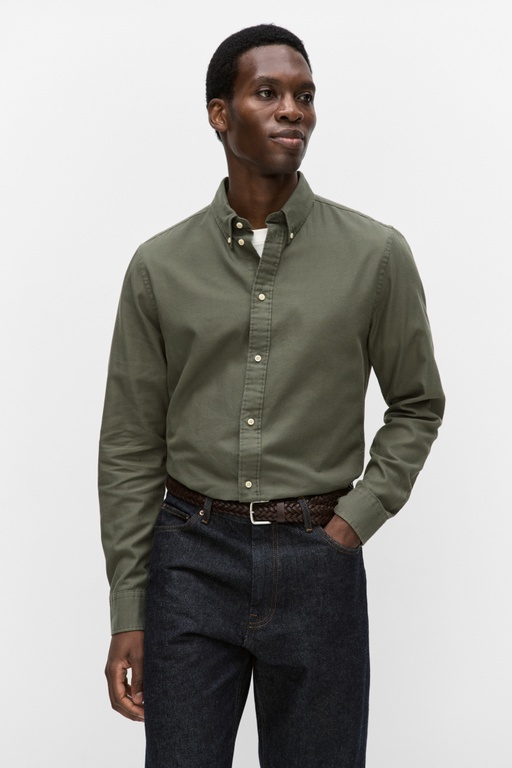 Claude structure shirt Claude structure shirt DARK OLIVE