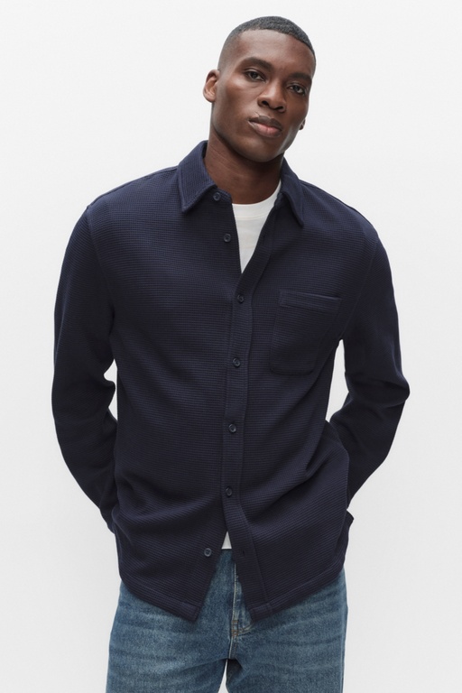 Mark jersey shirt Mark jersey shirt DARK BLUE
