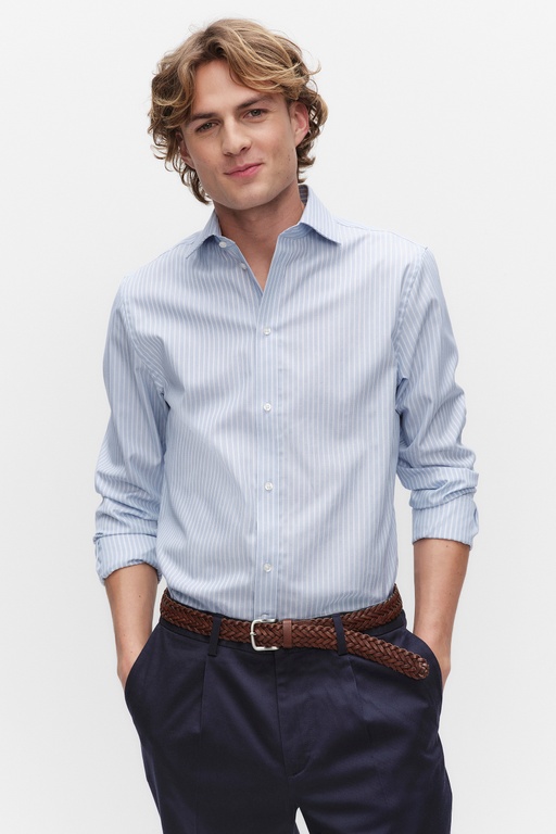 Burton stripe shirt Burton stripe shirt LT BLUE STRIPE