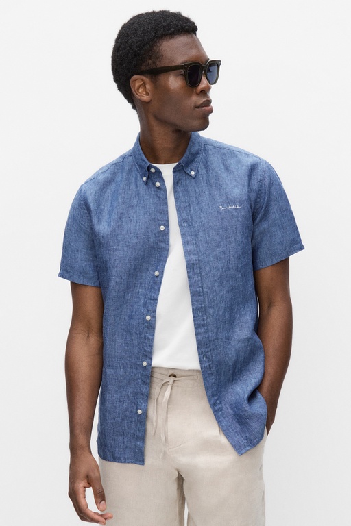 Eric linen shirt Eric linen shirt CHAMBRAY BLUE