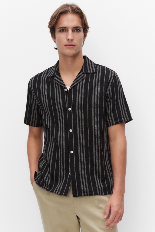 Perce stripe shirt Perce stripe shirt BLACK STRIPE