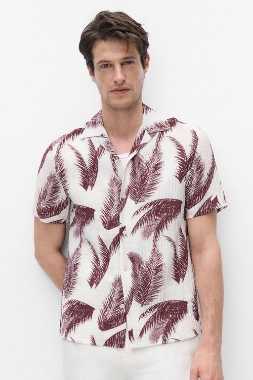 Douglas print shirt Douglas print shirt WINERED PRINT