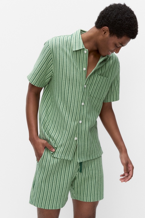 Miguel jersey shirt Miguel jersey shirt GREEN STRIPE