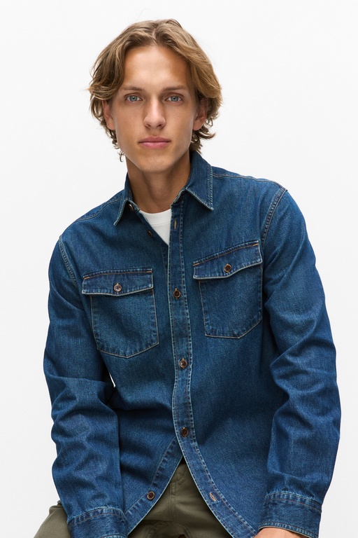 Greg denim shirt Greg denim shirt DENIM BLUE
