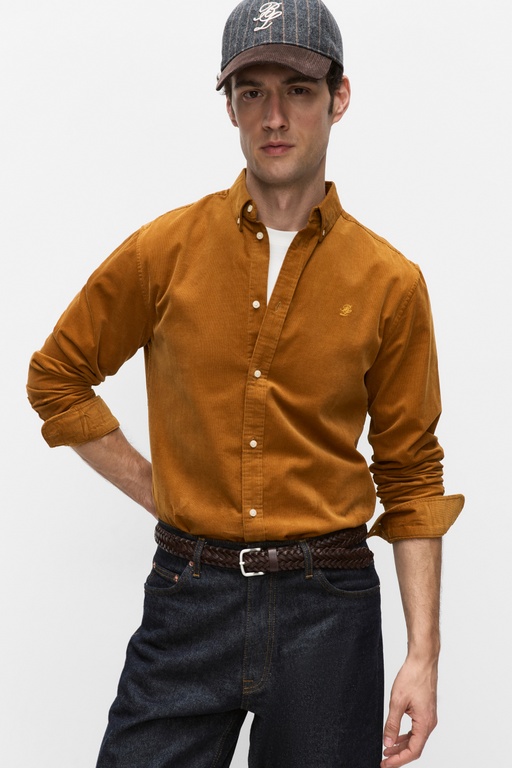 Sebastian cord shirt Sebastian cord shirt MUSTARD