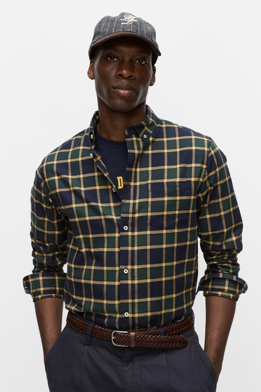Christian flannel shirt Christian flannel shirt YELLOW CHECK