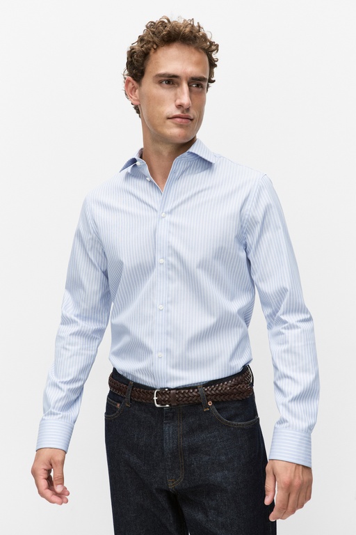 Burton stripe shirt LT BLUE STRIPE