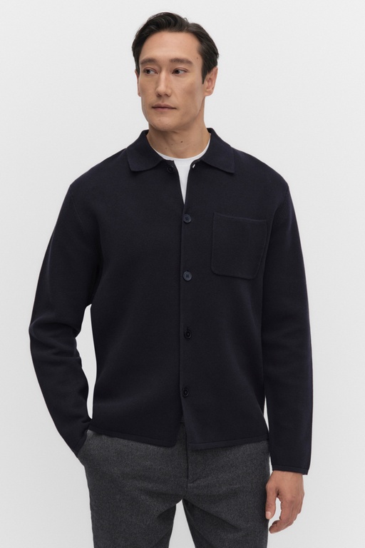 Alfie knit cardigan Alfie knit cardigan DARK BLUE