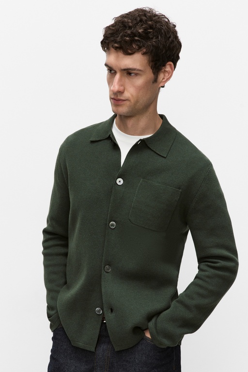 Alfie knit cardigan Alfie knit cardigan DARK GREEN