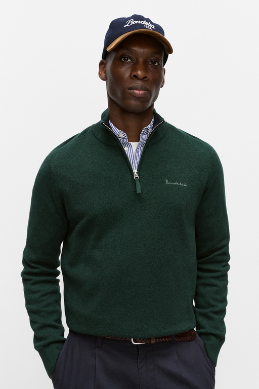 Ralph halfzip Ralph halfzip DARK GREEN MEL
