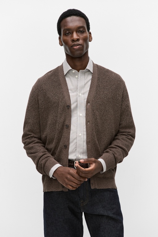 Alan mouline cardigan BROWN