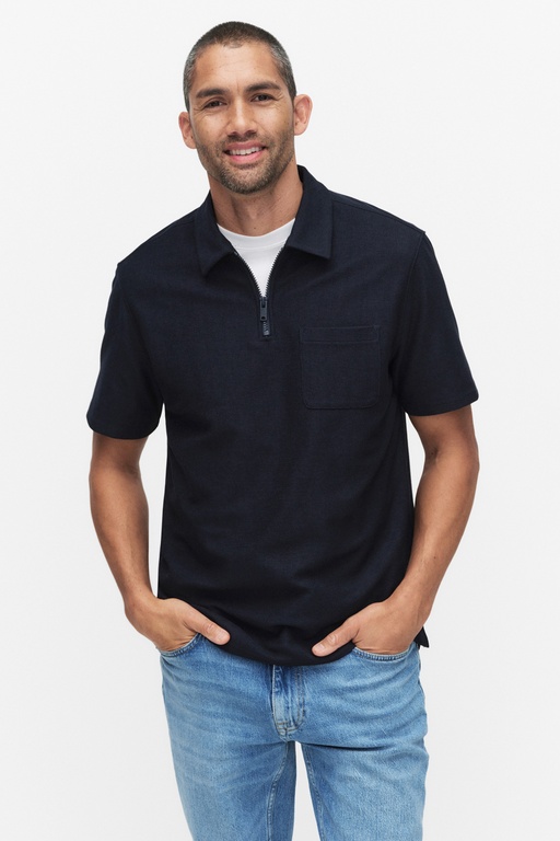 Archer polo shirt DARK NAVY