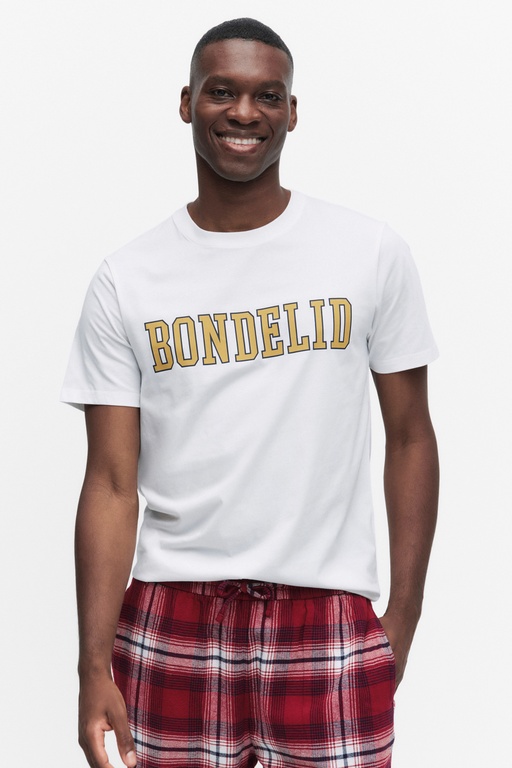 Kim print tee SNOW WHITE