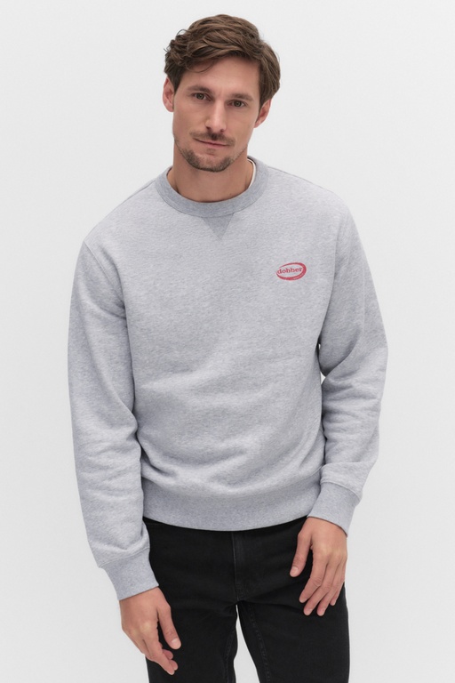 Alan sweatshirt LIGHT GREY MEL