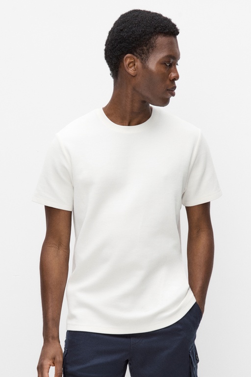 Roberto structure tee Roberto structure tee WHITE