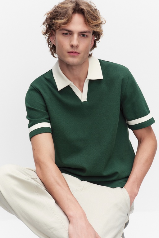Daniel polo shirt DARK GREEN