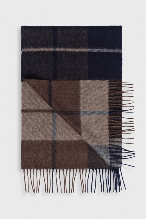 Andre wool scarf BROWN CHECK