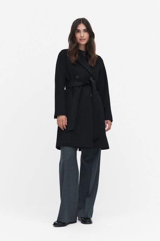 Edith coat Edith coat BLACK