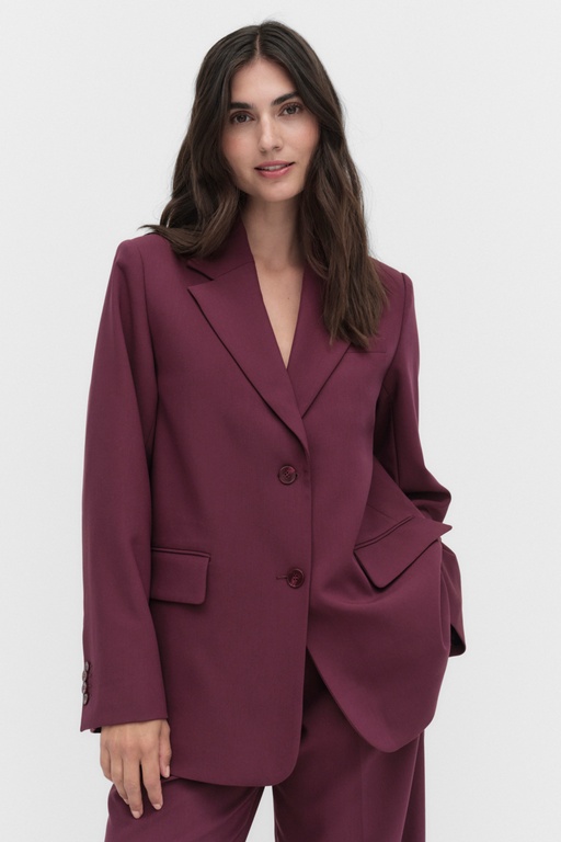 Gine blazer WINE RED