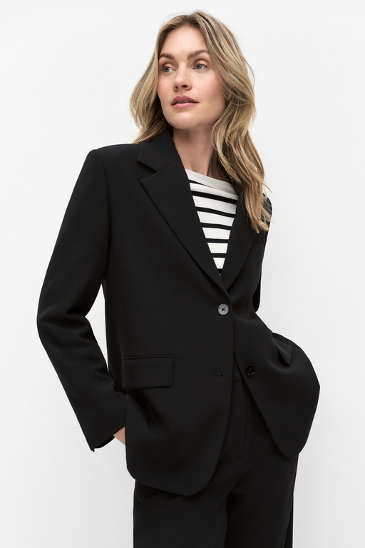 Emma relaxed blazer Emma relaxed blazer BLACK