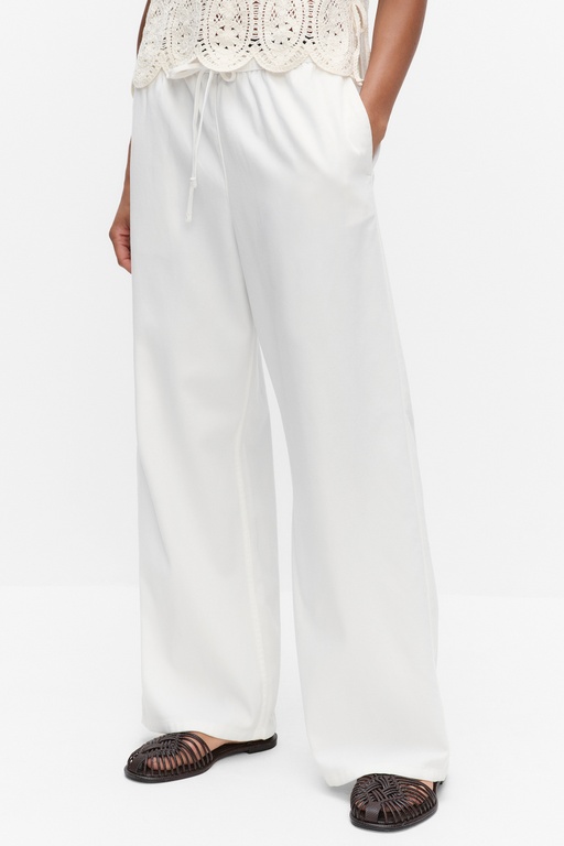 Aurora trousers WHITE