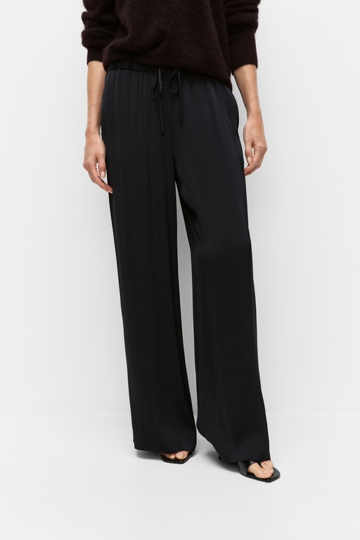Sarah wide trousers BLACK