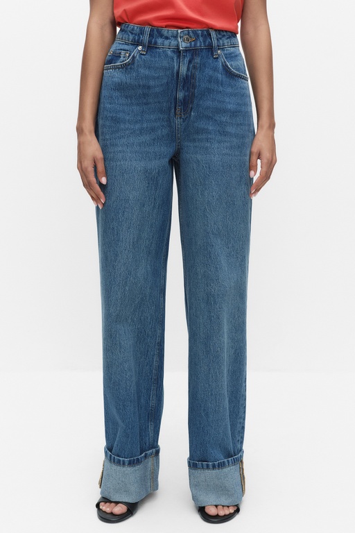Saga denim trousers MID BLUE WASH