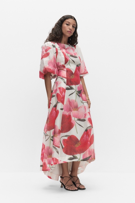 Alexandra dress FLOWER PRINT