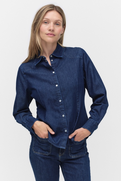 Theresa shirt Theresa shirt DK BLUE WASH