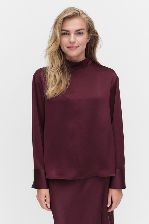 Gayle blouse WINE RED