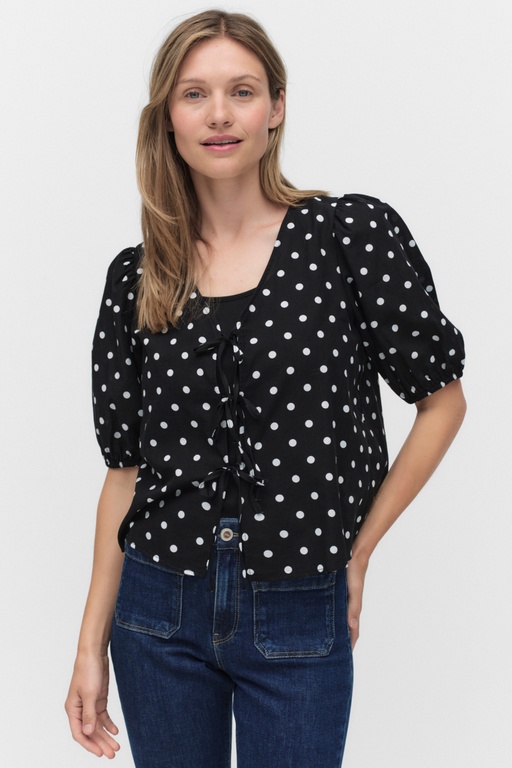 Belle blouse DOT PRINT