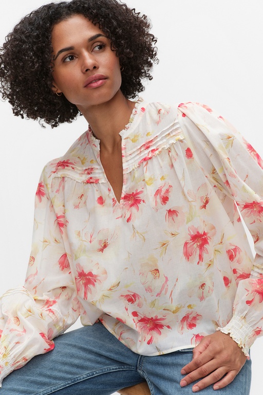 Luisa blouse Luisa blouse RED FLOWER