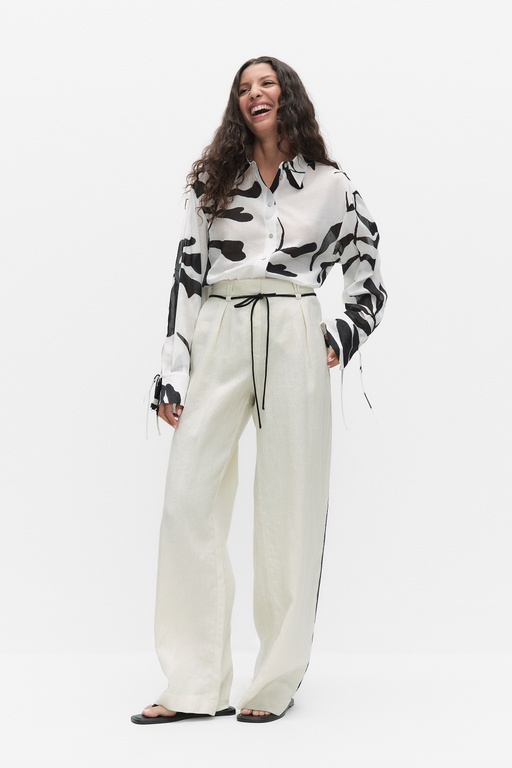 Allie shirt BLACK PRINT