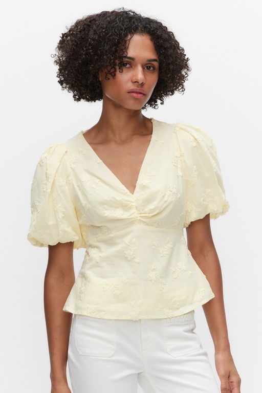 Polly blouse LIGHT YELLOW