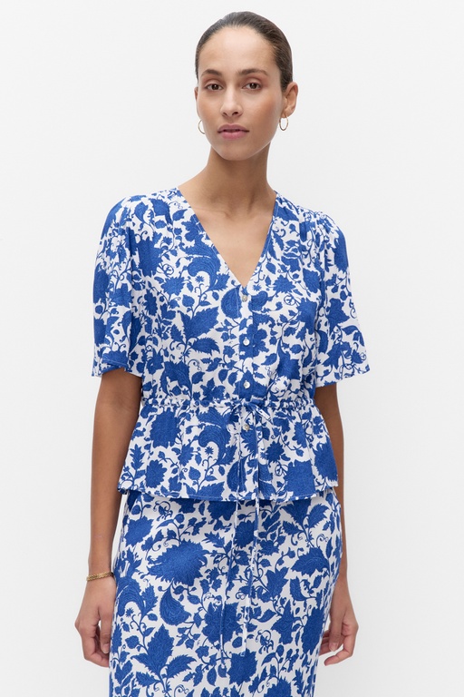 Tekkla blouse Tekkla blouse BLUE FLOWER