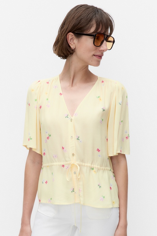 Tekkla blouse Tekkla blouse YELLOW FLOWER