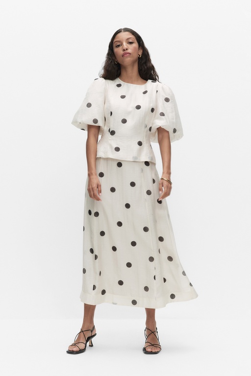 Alexandra blouse DOT PRINT